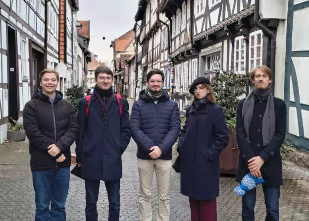 Wizyta studentów w Landesarchiv i Herzog August Bibliothek w Wolfenbüttel / Niemcy