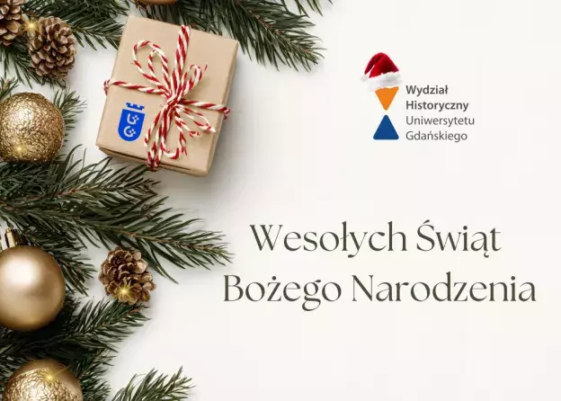 Świąteczne życzenia od Dziekana Wydziału Historycznego UG