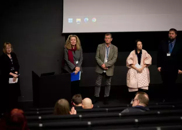 Prof. Beata Możejko i prof. Andrzej Woziński na…