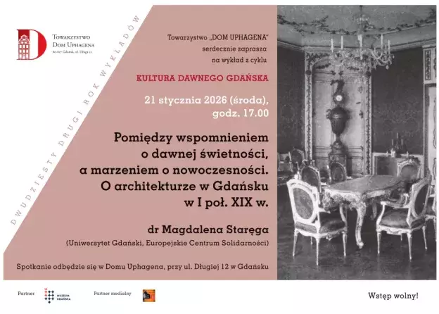 Wykład dr Magdaleny Staręgi w Domu Uphagena