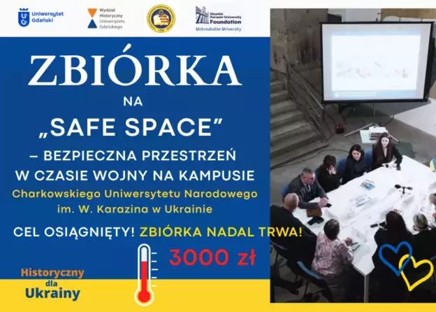 Osiągnęliśmy cel zbiórki pieniędzy na "safe…
