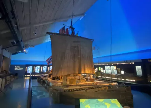 Staż studentów etnologii w norweskim muzeum Kon-Tiki