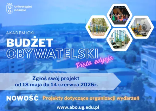 Rusza piąta edycja ABO UG - zgłoś swoje pomysły! W tym roku duże zmiany w regulaminie