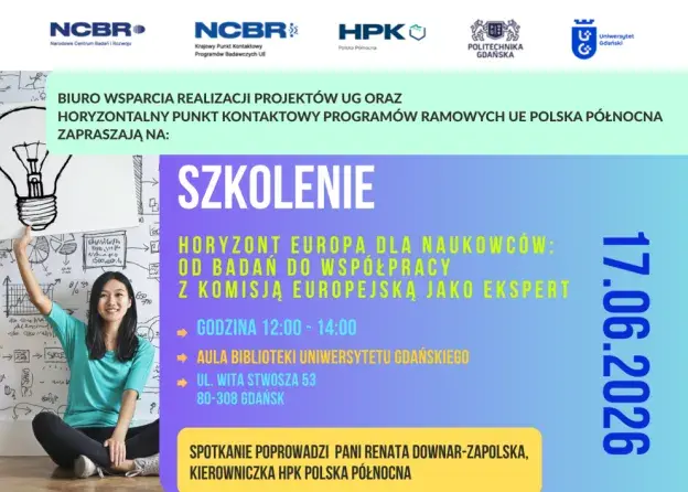 Szkolenie „Horyzont Europa dla naukowców: od…