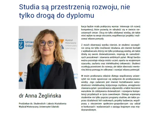Artykuł dr Anny Żeglińskiej opublikowany w…