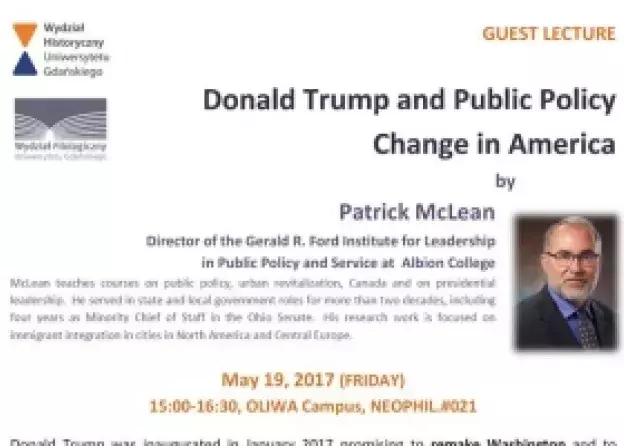 Donald Trump and Public Policy Change in America by Patrick McLean