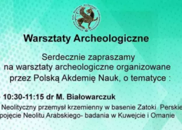 Warsztaty archeologiczne - 23.02.2018 r.