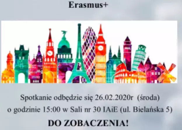 Spotkanie dot. wyjazdu w ramach Erasmus+ - archeologia