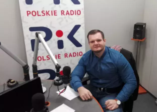 Dr Karol Kłodziński gościem audycji "Eureka" w 1. Polskiego Radia.